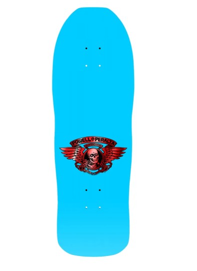 Powell Peralta Mike Vallely Bug Blue/Red Foil 10 Skateboard Deck - Image 2